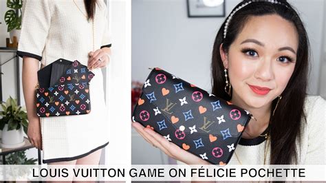 louis vuitton game on felicie|how to pronounce felicie pochette.